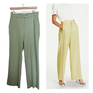 KAREN by Simonsen Sage Green Trousers